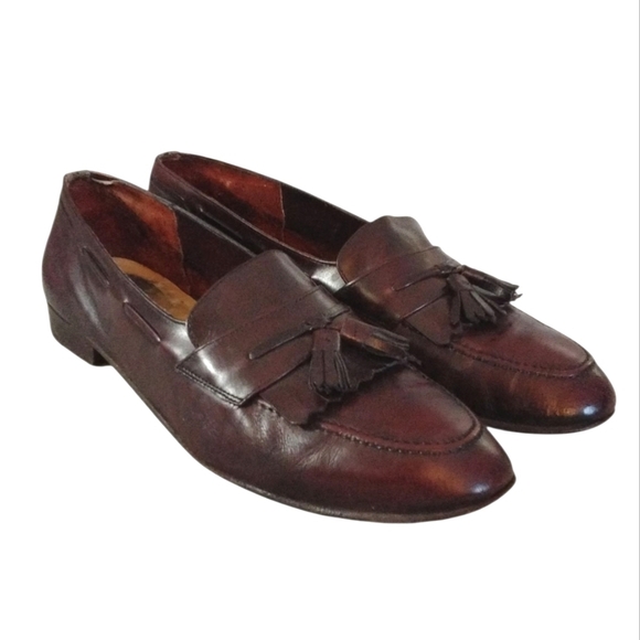 Salvatore Ferragamo Brown Slip-On Loafers main image 4